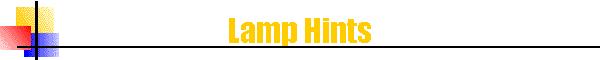 Lamp Hints