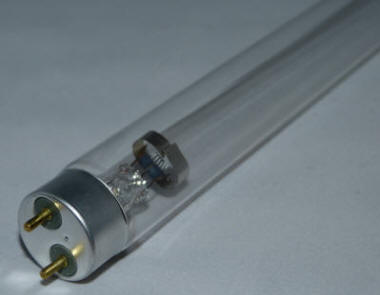Short wave metal sleeve IRT lamp